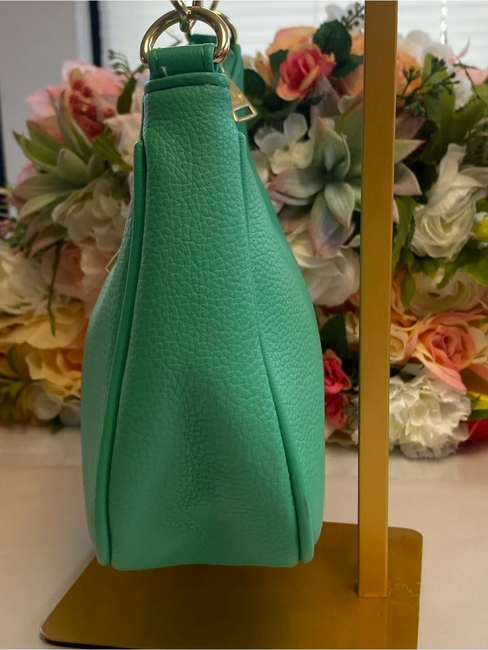Juicy Couture Chain My Heart Pouchette Shoulder Bag Mint Green